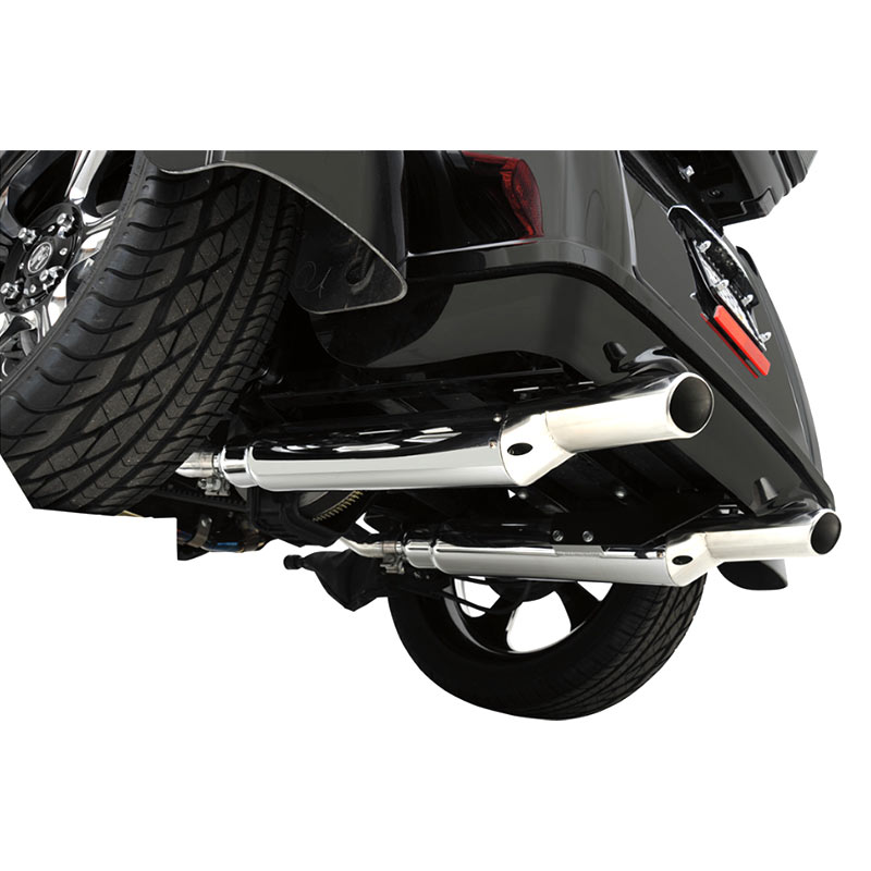 デラックス スリップオンマフラー クローム Vance&Hines Deluxe Slip