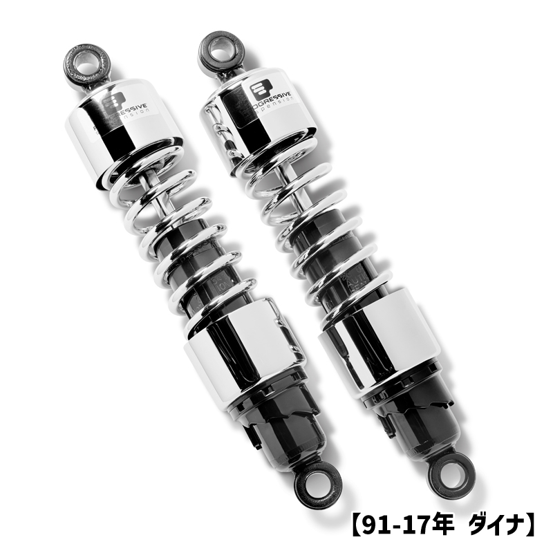 プログレッシブ□PROGRESSIVE 412シリーズ 11.0インチ クローム 93