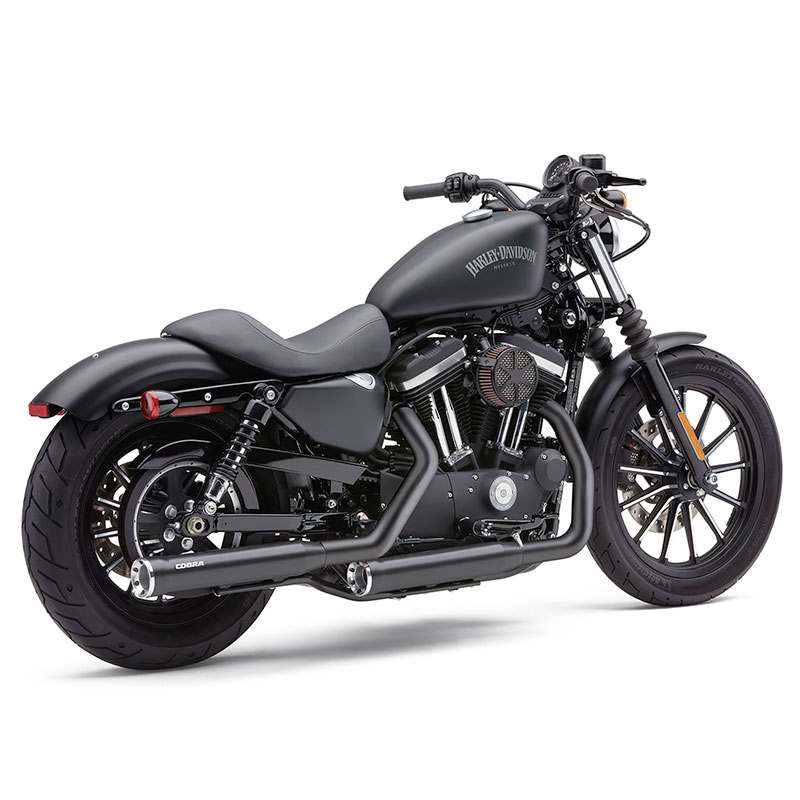 コブラ□レースプロチップ 3インチ スリップオンマフラー ブラック