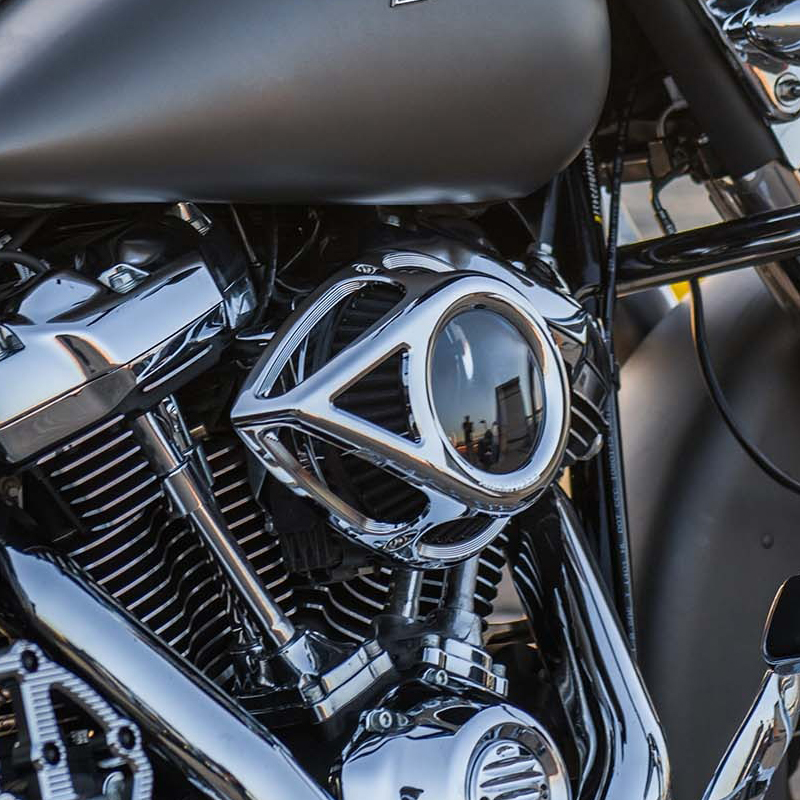 アレンネス□ クリアティア エアクリーナーキット クローム 【18年以降