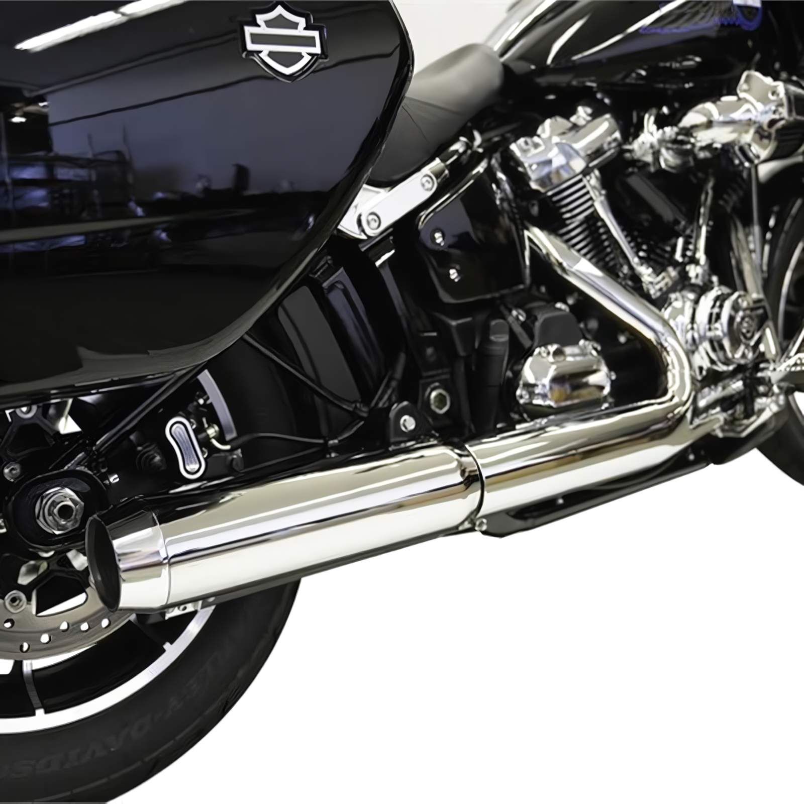 クロームワークス□ 3.5インチ スリップオンマフラー シュレッダー