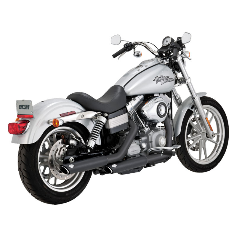 バンス&ハインズ□ツインスラッシュ 3インチ スリップオン ブラック