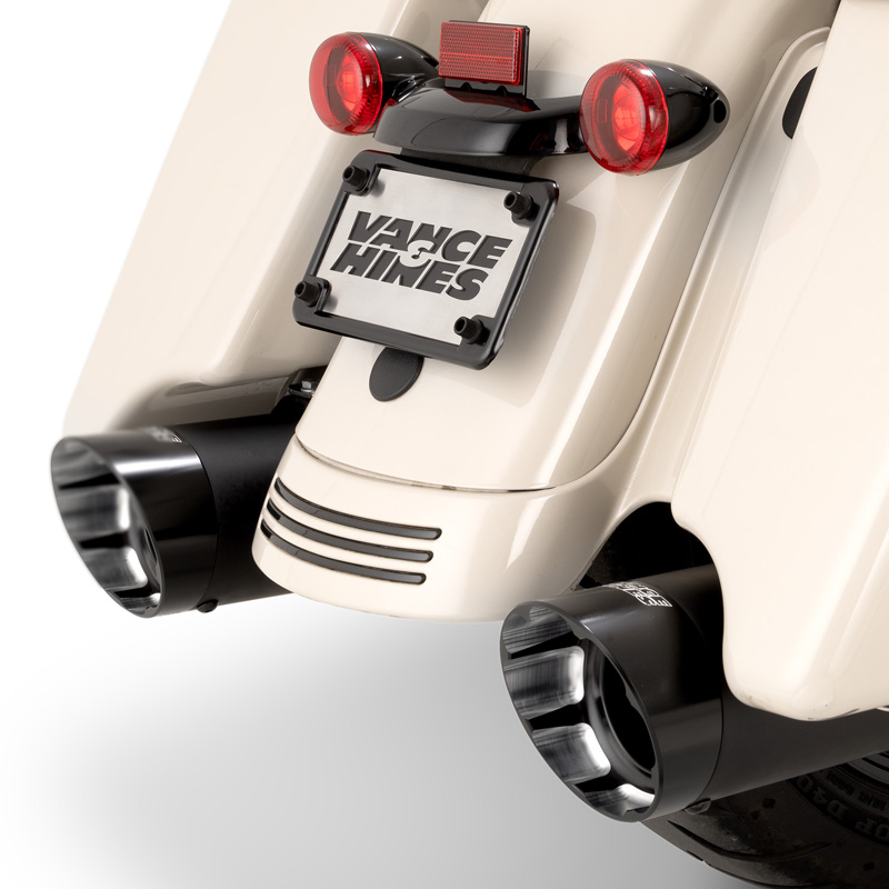 クロームワークス□4.5インチ スリップオンマフラー HP-PLUS