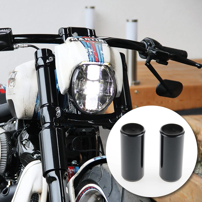 カルトワーク□ アッパーフォークカバー ブラック 【18年以降 FXBR/S