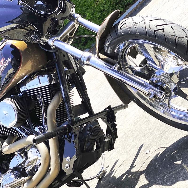 ハーレースポーツスター バンキンクラッシュバー エンジンガード 04