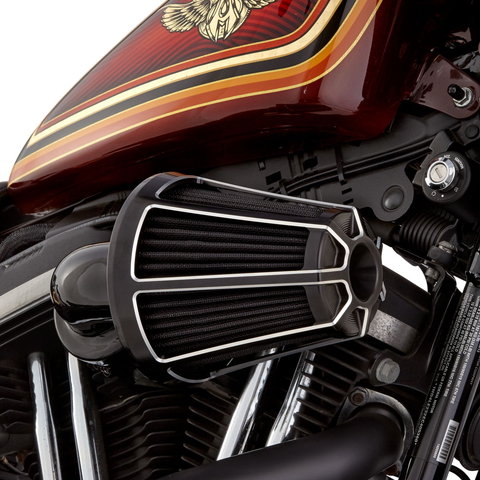 アレンネス□べベル モンスターサッカー エアクリーナー ブラック 【91