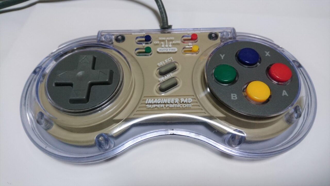 スーパーファミコン用『IMAGINEER PAD』イマジニアパッドを分解清掃