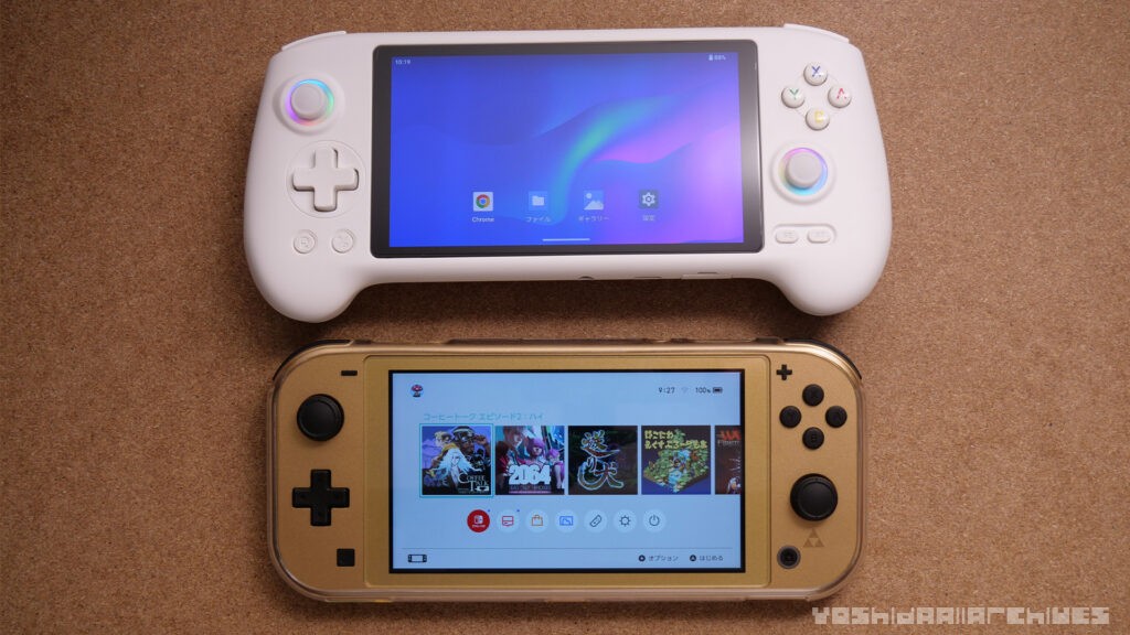 レビュー】さらなる高みへ『ANBERNIC RG557』 | yoshives