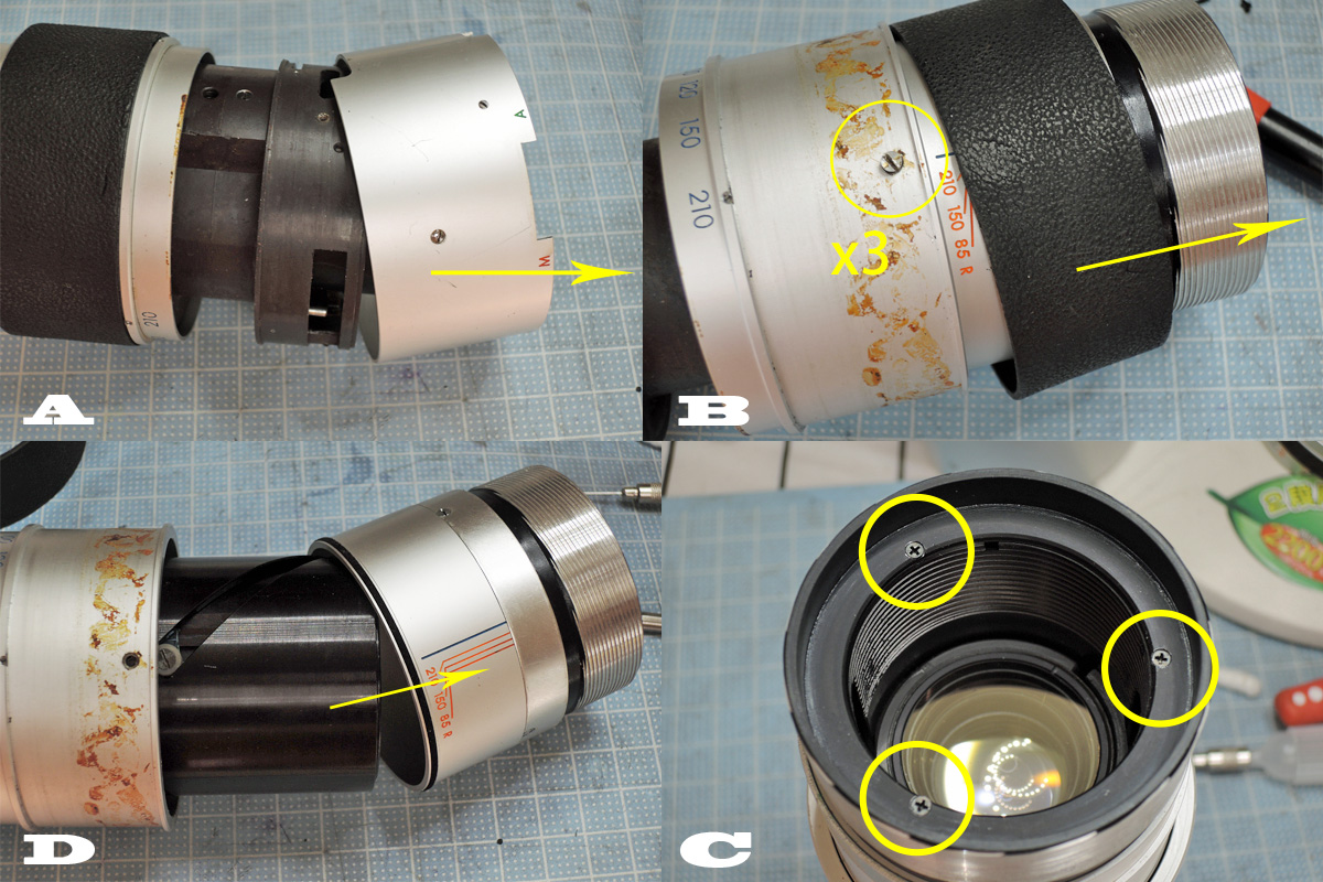 AUTO TAMRON ZOOM 85-210mm F4.5(Z-210 前期型)」分解清掃・作例