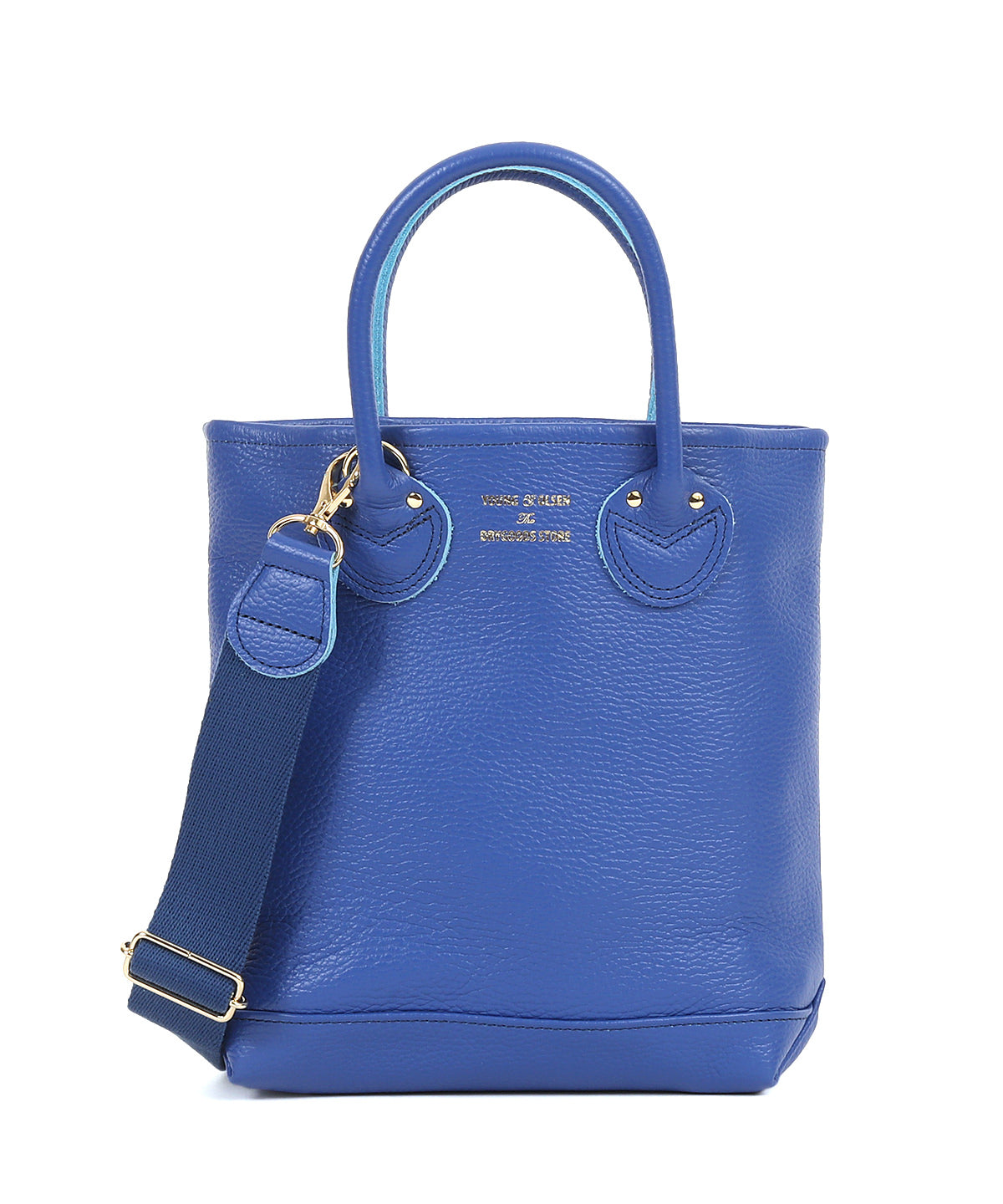 ヤングアンドオルセン エンボスド レザー ハバーサック S – YOUNG