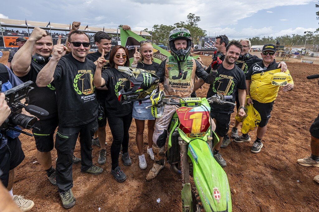 全日本モトクロス選手権シリーズ】カワサキ所属、2025MXGPチャンピオン