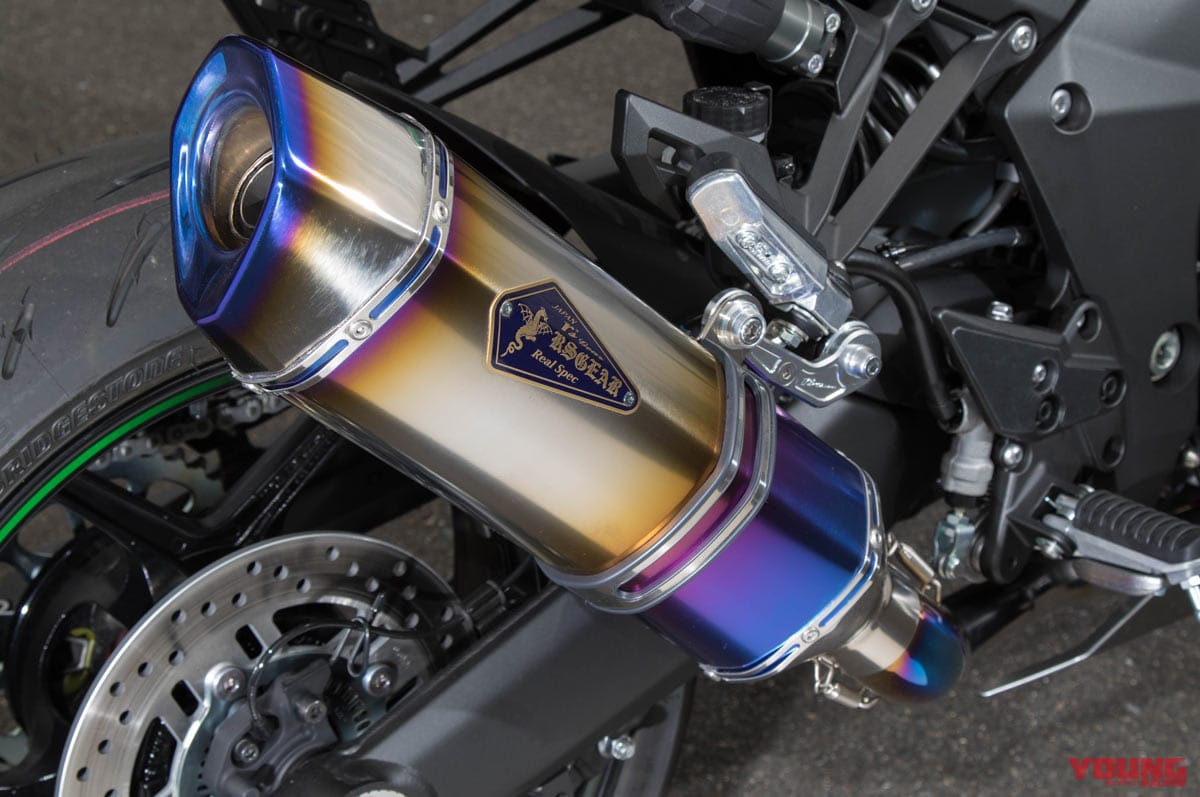 画像 No.7/9] ニンジャZX-25R/ニンジャ1000SX用フルエキゾースト