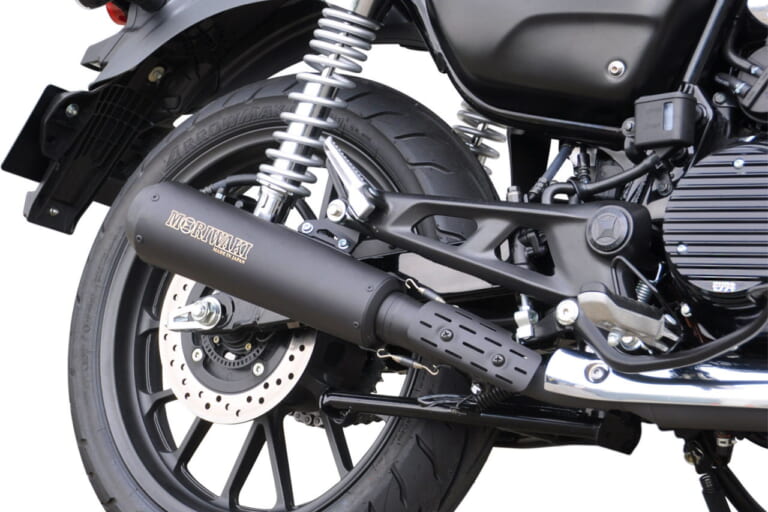 GB350/S用】モリワキのスリップオンマフラーが登場！ ステンレス製