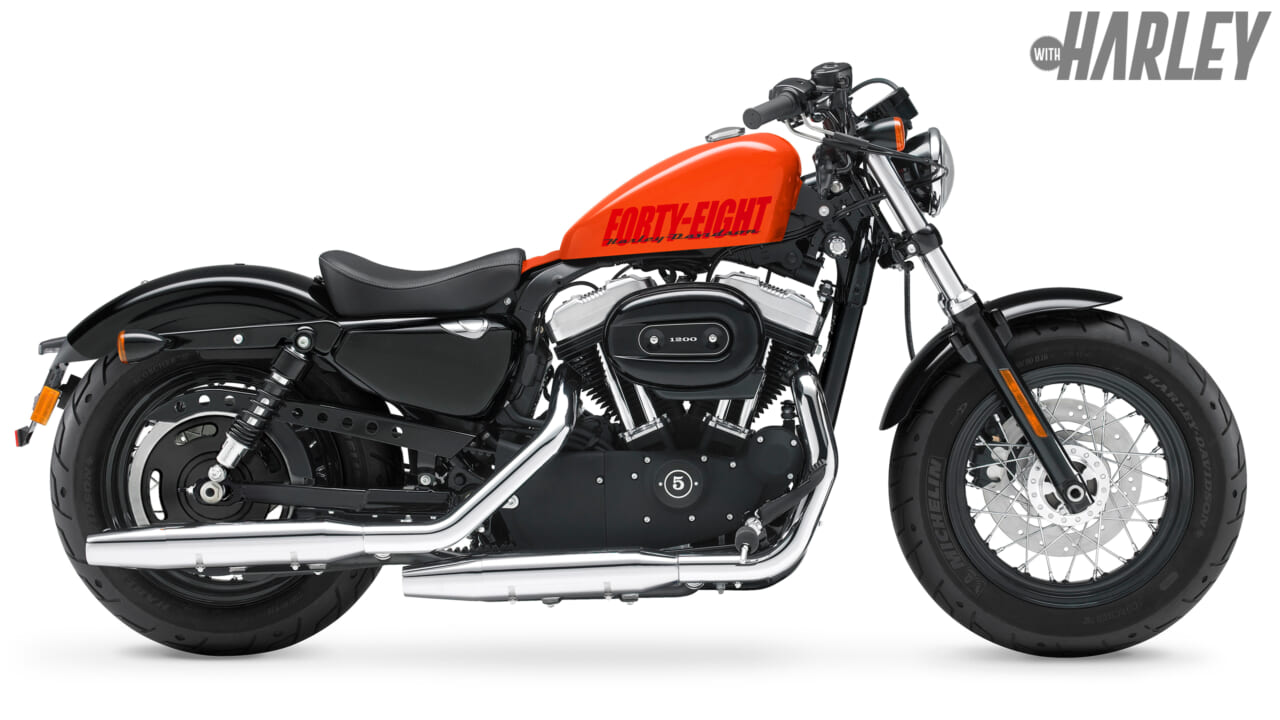 ハーレー最後の空冷スポーツスター＝日本限定フォーティエイト