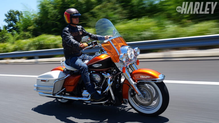 世界限定1750台】往年の名車1968 FLHエレクトラグライドの面影を想起