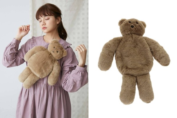 ウエストポーチというより「クマのぬいぐるみ」すぎる！ かわいすぎる