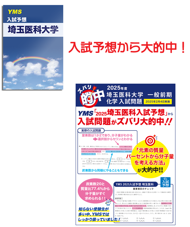 YMS医大別入試予想2026 - 東京の医学部予備校なら実績45年の医学部専門