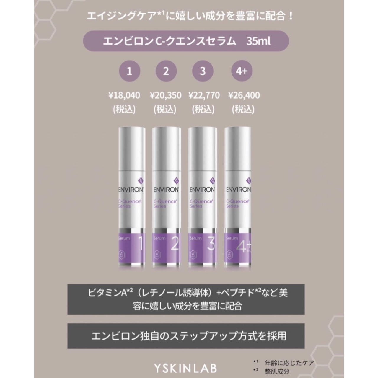 新品未開封】エンビロン C−クエンスセラム1 ENVIRON エンビロン / C