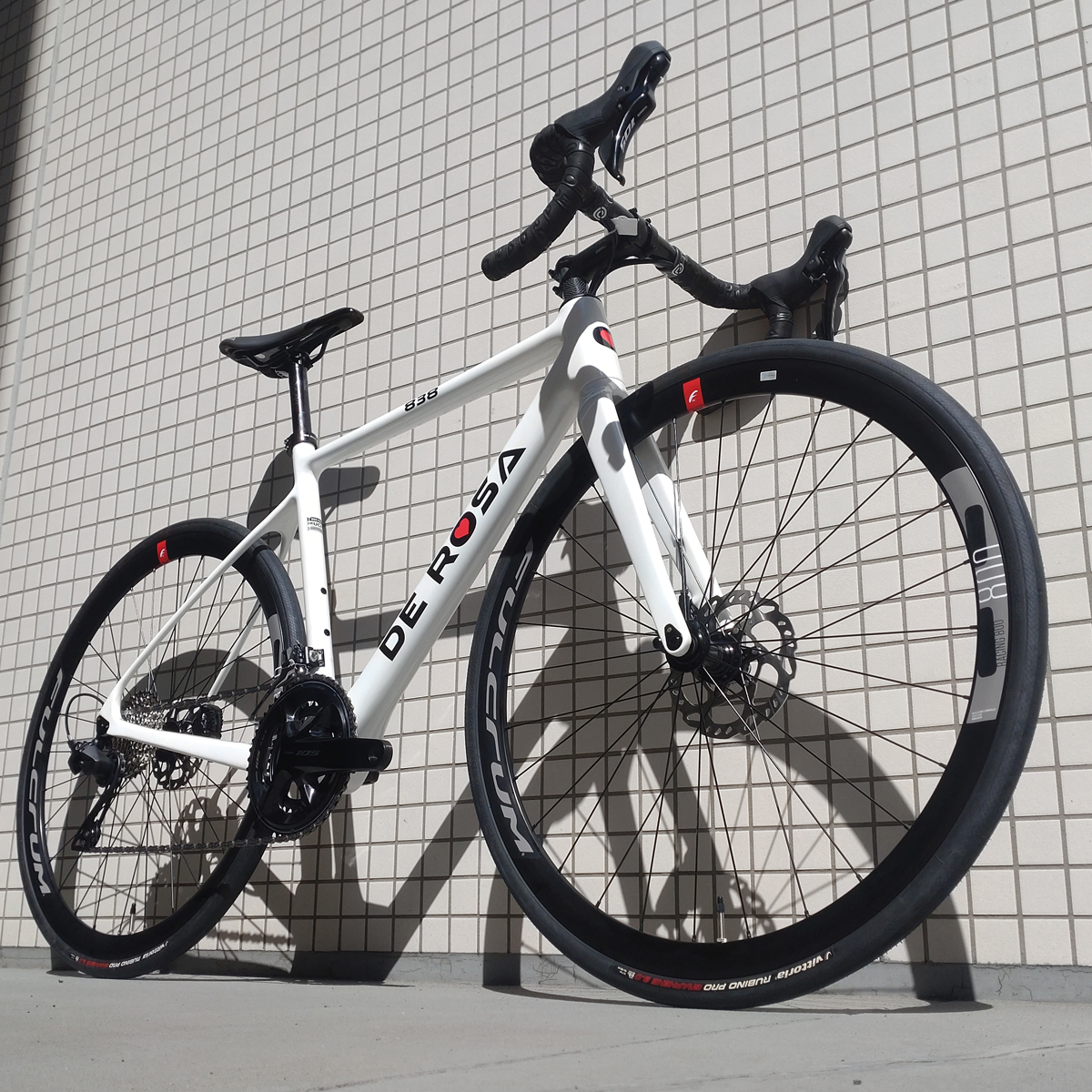 DE ROSA】838DISKの2×12速機械式105川崎オリジナル完成車！ | 川崎で