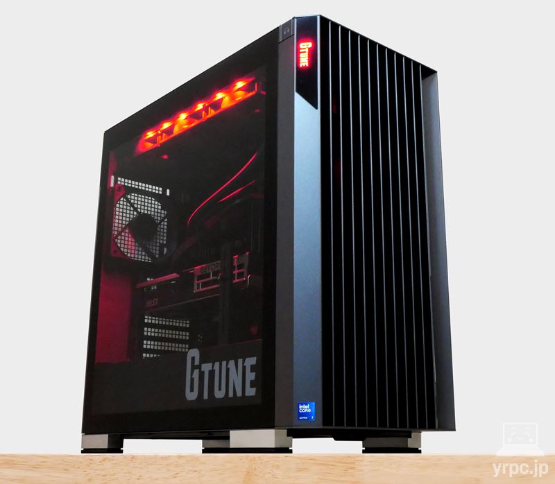 G TUNE FZ-I7G7T」の実機レビュー！新ケースがカッコいい！ゲーミング