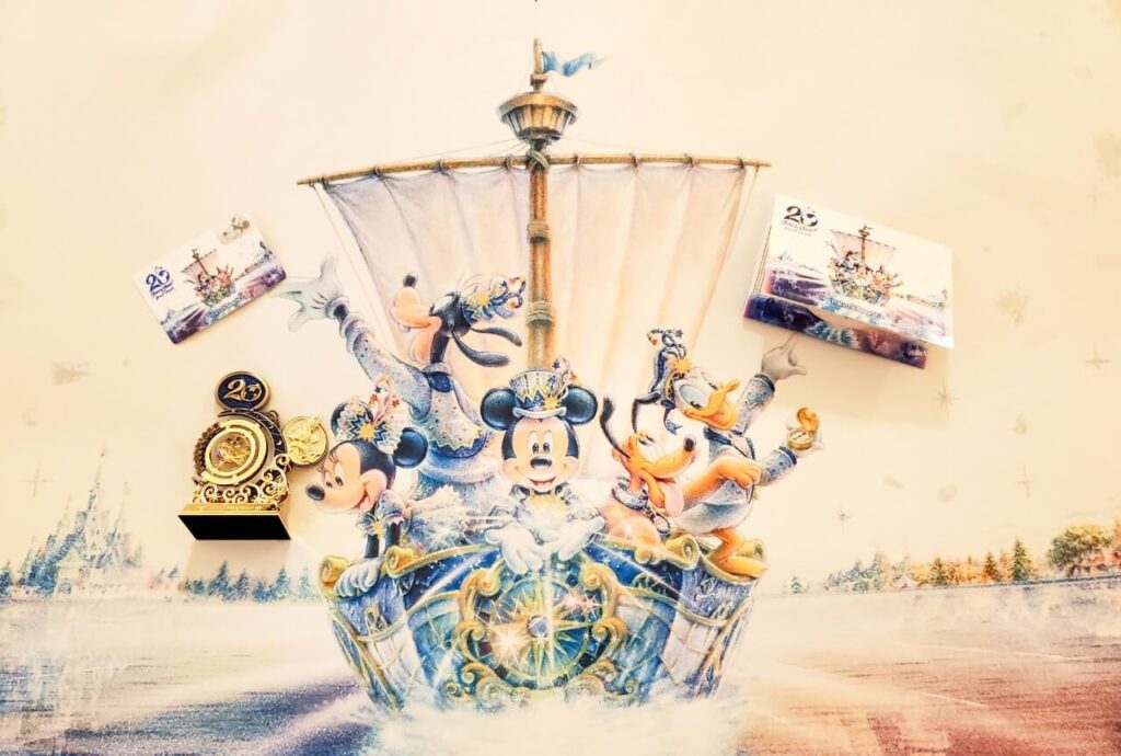 アンバサダーホテルのTDS20thグランドフィナーレスペシャルルームに