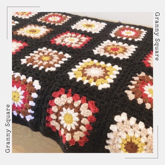 グラニースクエアのマルチカバーを作った話 | yuunag