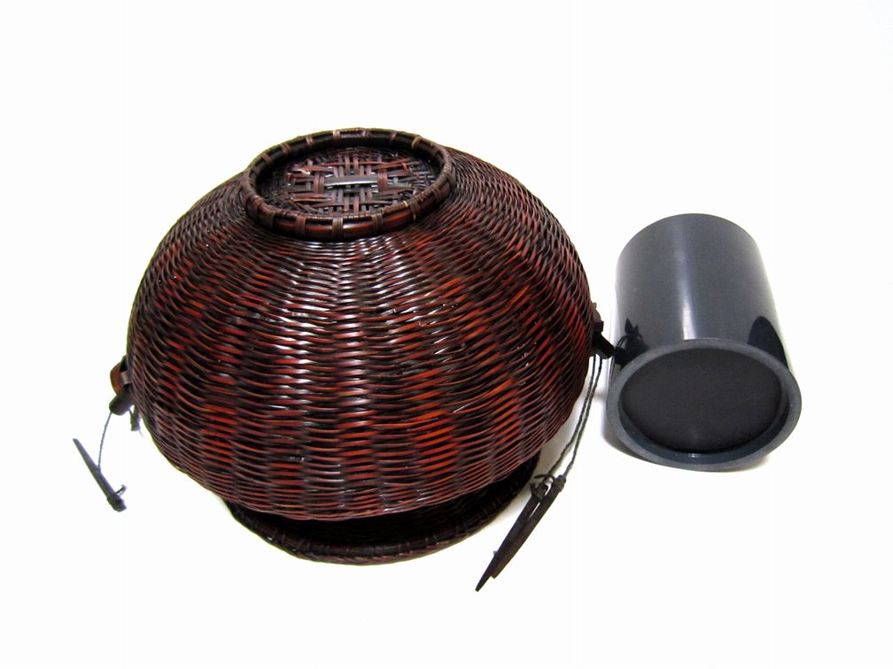 竹籠 善住寺牡丹籠 - 花器ギャラリー 裕器 (ゆうき）