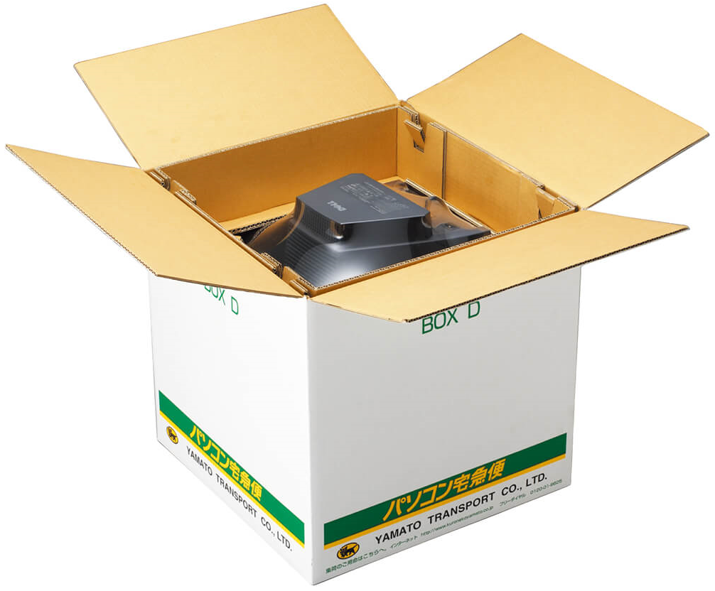 テレビやパソコンなど、購入時の箱が無い場合、どうしたら良いですか