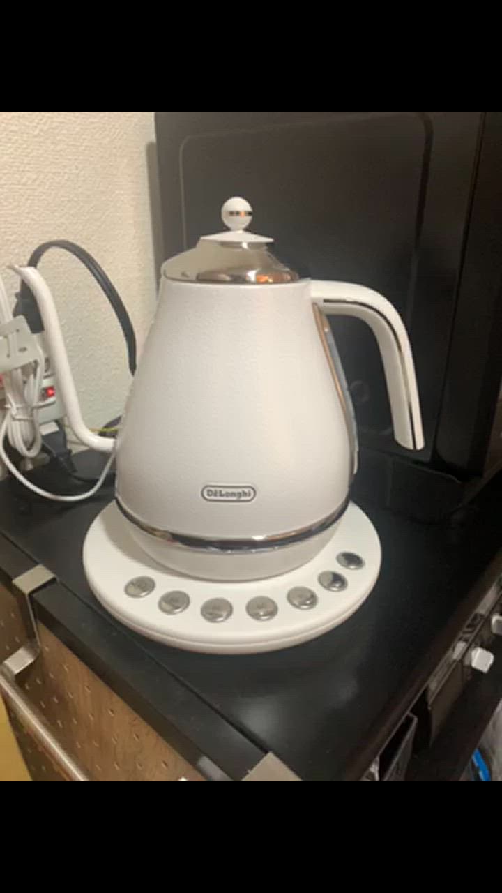 デロンギ（DeLonghi） KBOE1230JW 温度調節電気ケトル アイコナ