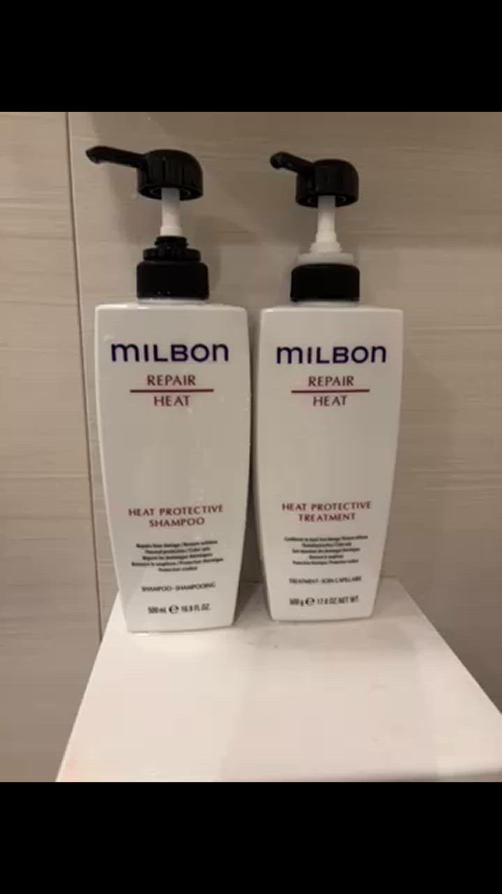 セット品】ミルボン ヒートプロテクティブ シャンプー &トリートメント