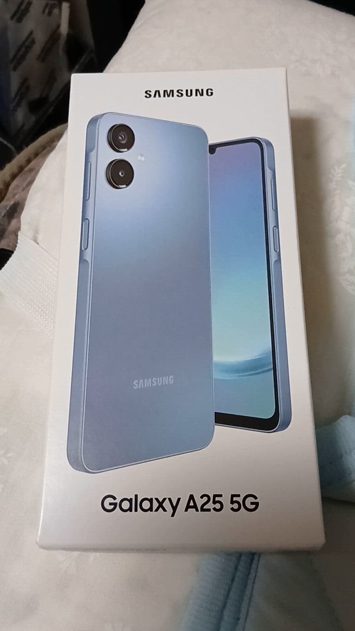 Galaxy A A25 5G SCG33 4G+64G au ブルー SIMロック解除済み 新品 未