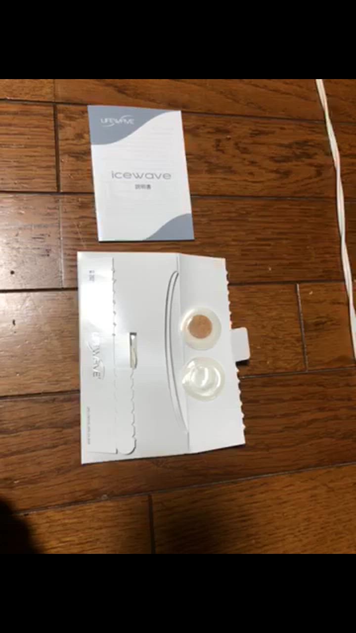 ライフウェーブ アイスウェーブ パッチシール 30枚 説明書付き