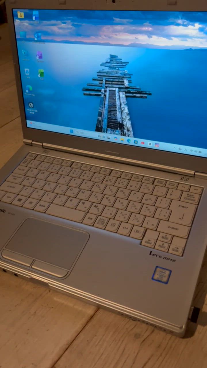 Let's note SV ノートパソコン 中古 Office搭載 Windows11 初心者向け