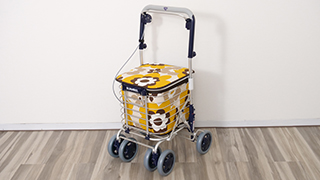 Uber（ユーバ） シルバーカー ワイヤーカート スワレル 花柄 SUWAREL