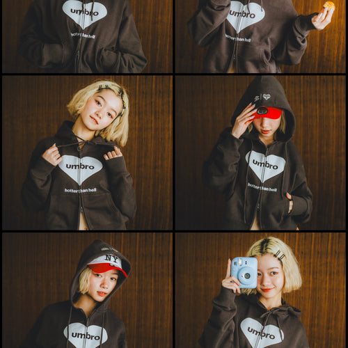 HTH × umbro zip hoodie – YZ