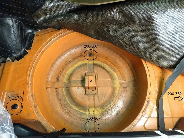 Rubber Plug Floor Pan Trunk OEM 240Z 260Z 280Z | Z Car Depot Inc