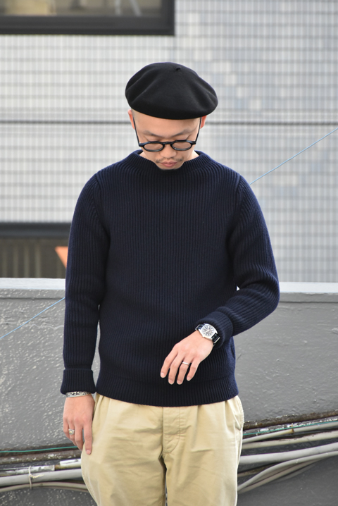 フィッシャーマンニットの究極形態/ANDERSEN-ANDERSEN（アンデルセン