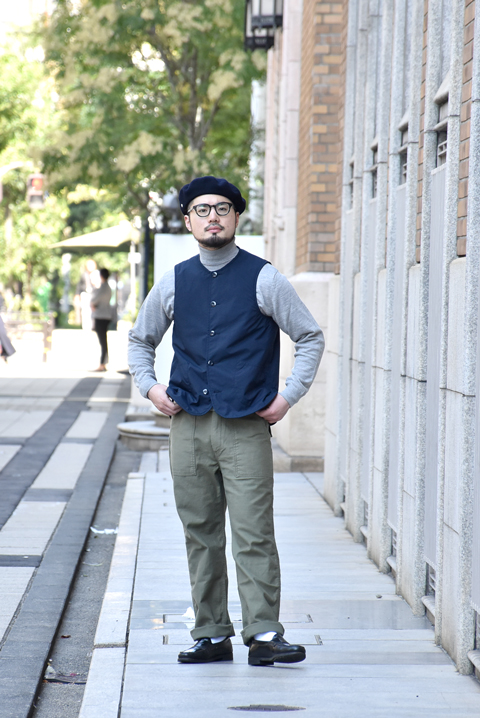 週刊ZABOU「My Vest of my life/ARAN(アラン)別注 VEST 」 - ZABOU BLOG