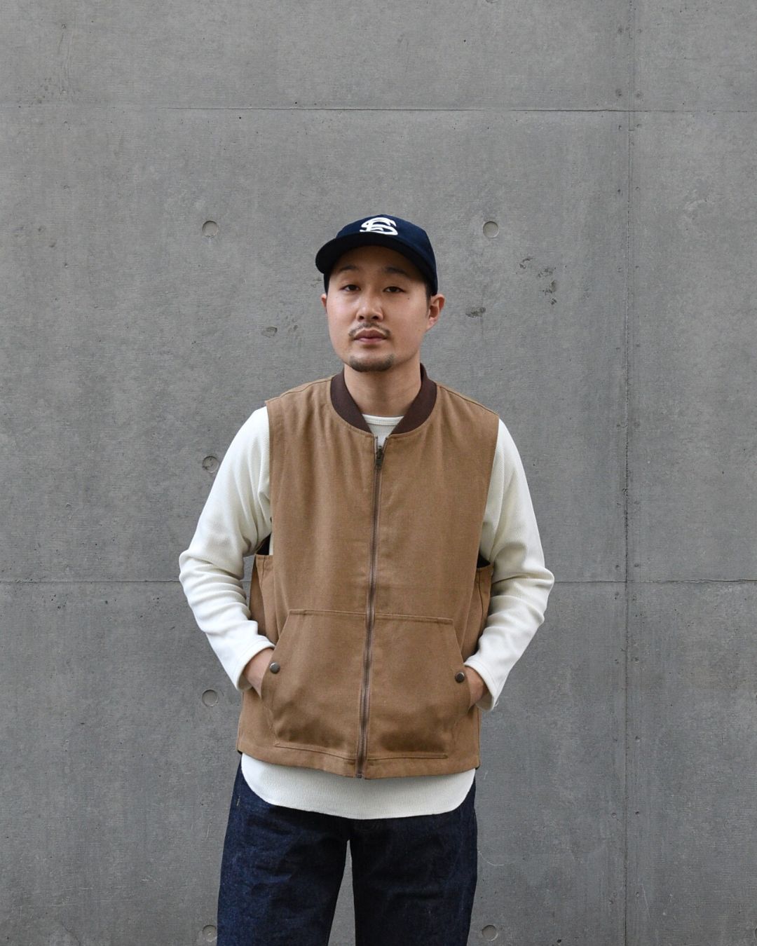 注目のダックをベストで。BARNS OUTFITTERS（バーンズアウトフィッター