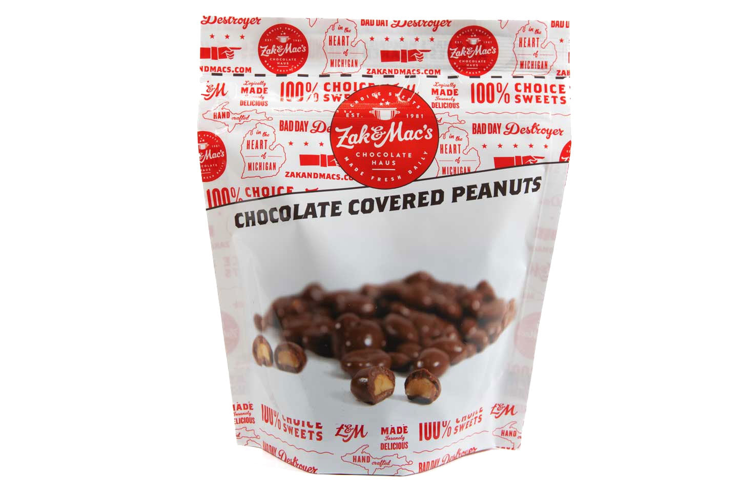 Chocolate Covered Peanuts | Zak & Mac's Chocolate Haus