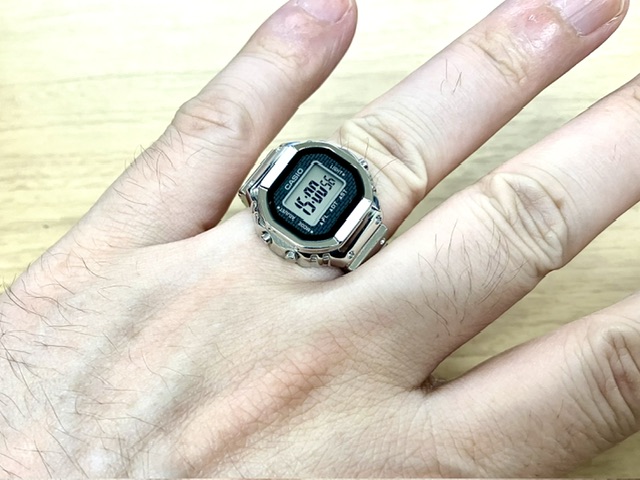 2025年新作】カシオ リングウォッチ “ゴールド” CRW-001G-9JR ￥22,000