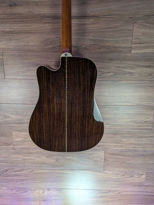 Greg Bennett Samick D-8CE w/Case, Natural - Used for Sale in