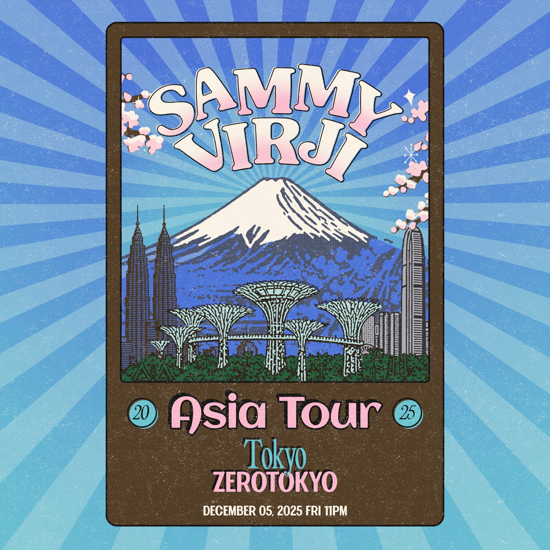 SAMMY VIRJI ASIA TOUR 2025 | ZEROTOKYO | Shinjuku Kabukicho