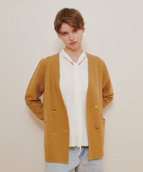 allureville（アルアバイル） ジャケット ノーカラージャケット