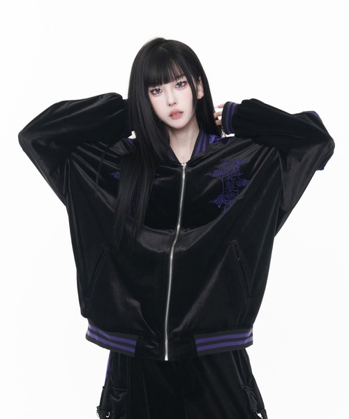 REFLEM（レフレム） スカジャン 「REFLEM/レフレム」ドラゴン刺繍