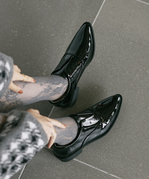 Firsthand（ファーストハンド） ローファー エナメル ローファー / 4cm
