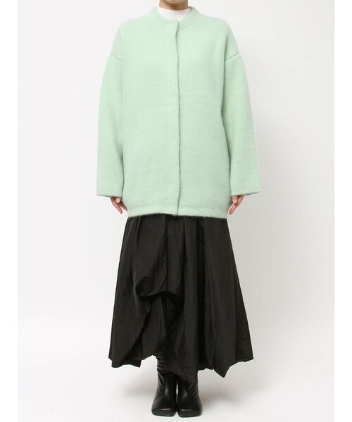 ELENDEEK（エレンディーク） カーディガン CNラクーンミックスダブル