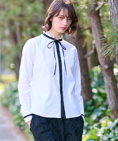 DRESSTERIOR（ドレステリア） ブラウス シャツ 「洗える/コットン