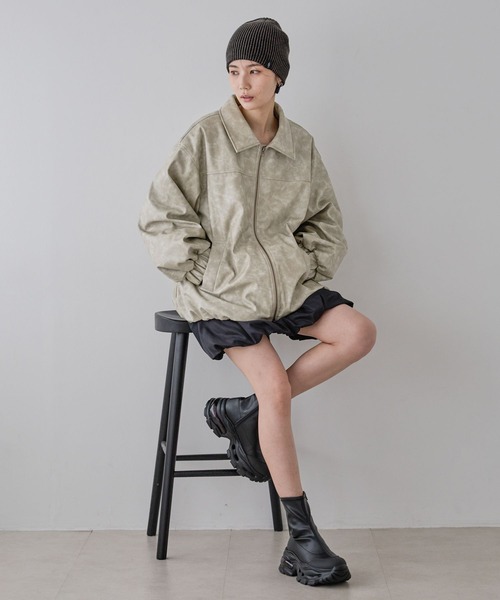 JEANASIS（ジーナシス） ブルゾン アウター ヴィンテージパファー