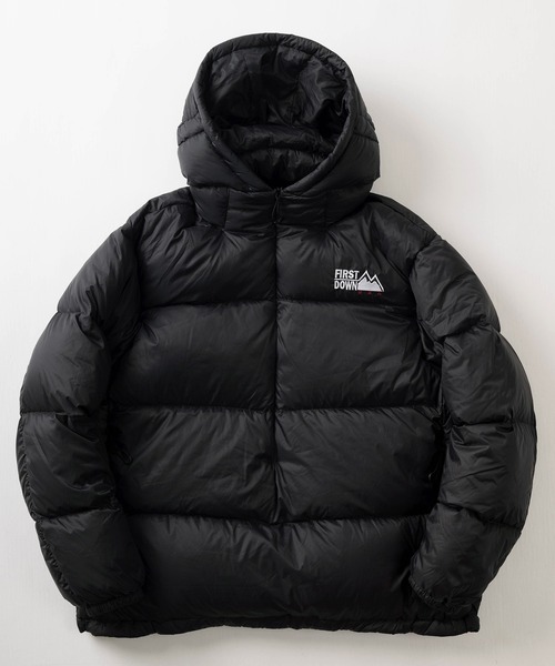 FIRST DOWN（ファーストダウン） ダウンジャケット L ブラック メンズ
